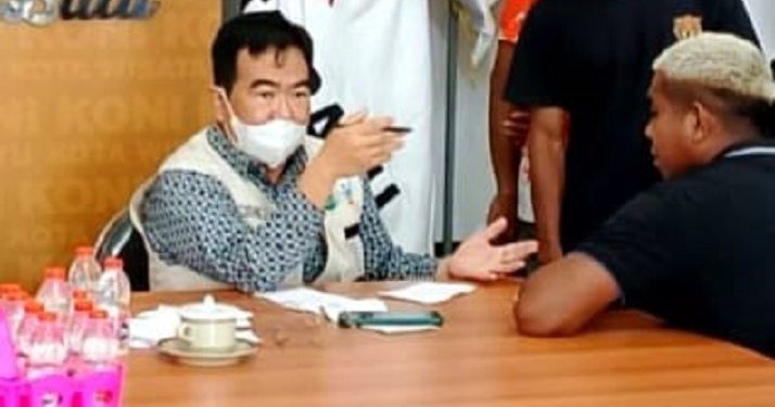 Ilustrasi Kabid P2P Dinkes Kota Batu, dr. Icang Sarrazin saat penyuluhan. Foto: Azmy