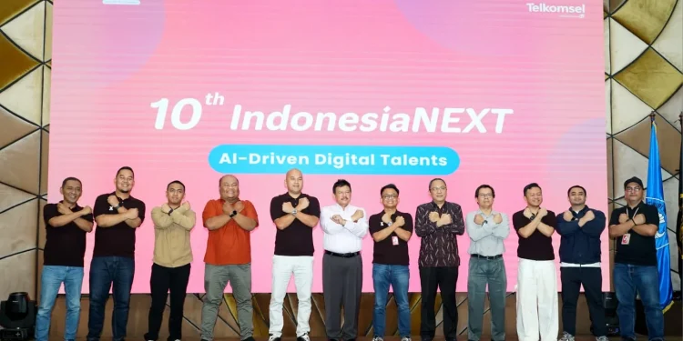 Lewat IndonesiaNEXT, Telkomsel mencetak talenta digital masa depan. Foto: Dok