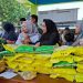 Masyarakat mengantre membeli beras murah di Kecamatan Pakisaji, Kabupaten Malang, beberapa waktu lalu. Foto: Aisyah Nawangsari Putri