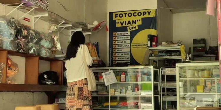 Fotokopi Vian 24 Jam cabang UIN. (Foto: Intagram/ @fotocopyvian24jam)
