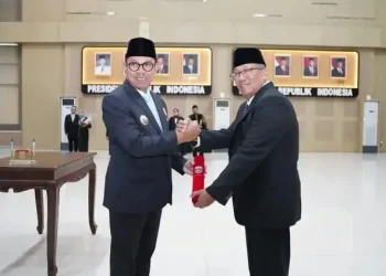 Ilustrasi pelantikan Pj Sekda oleh Wali Kota Batu Nurochman. Foto: Dok.