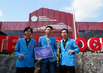 Tim sipil-arsitektur ITN Malang meraih Juara 2 National Architectural Design Competition 2026 dalam ajang DISCO ke-9. Foto/dok