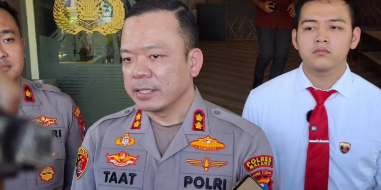 Kapolres Malang, AKBP Muhammad Taat Resdi. Foto: Aisyah Nawangsari Putri