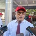 Rektor UMM Prof Nazaruddin Malik saat memimpin Upacara Hardiknas 2026. Foto: Azmy