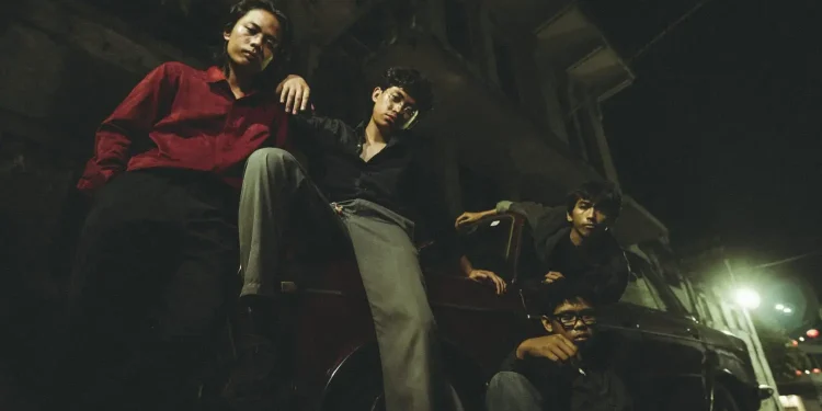 The Waving's, kuartet unit surf rock eksperimental asal Malang. Foto: Dok.