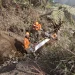 Proses evakuasi pendaki Gunung Semeru dengan menggunakan metode slope rescue. Foto: SAR Surabaya