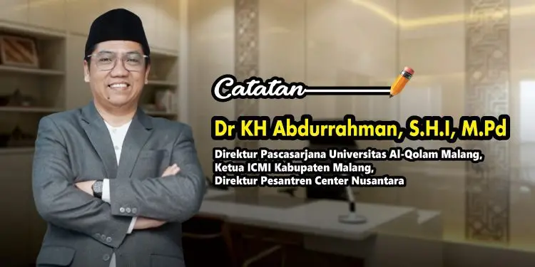 Dr. KH. Abdurrahhman, S.H.I, M.Pd. Foto/dok