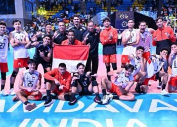 Timnas Voli Indonesia sukses menjuarai turnamen AVC Men’s Cup 2026 usai menumbangkan Korea Selatan 3-0. /Foto: Instagram @avcvolley.