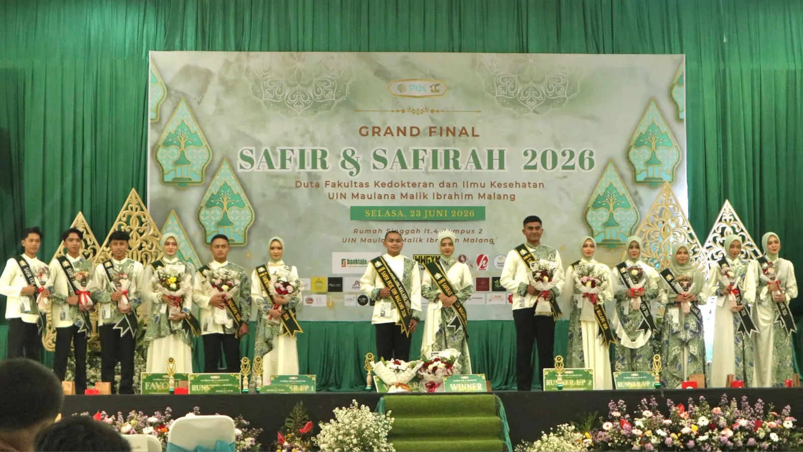 Grand Final Safir-Safirah 2026 FKIK UIN Maliki Malang. Foto: Dok.