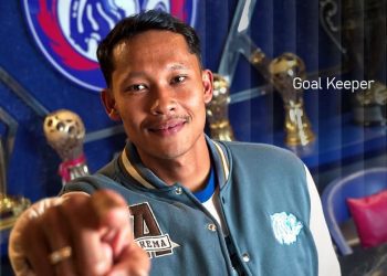 Fakta menarik Syahrul Trisna rekrutan anyar Arema FC yang resmi diperkenalkan kepada publik./Foto: Instagram @aremafcofficial.