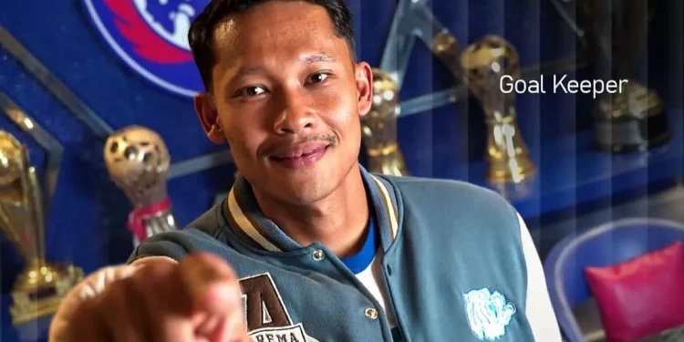 Fakta menarik Syahrul Trisna rekrutan anyar Arema FC yang resmi diperkenalkan kepada publik./Foto: Instagram @aremafcofficial.