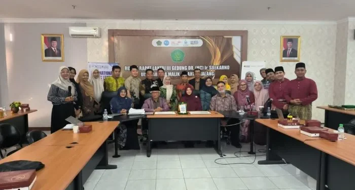 LP2M UIN Malang gelar International Public Lecture dalam rangka memperkuat kolaborasi global dan moderasi beragama. /Foto: Dok. UIN Malang