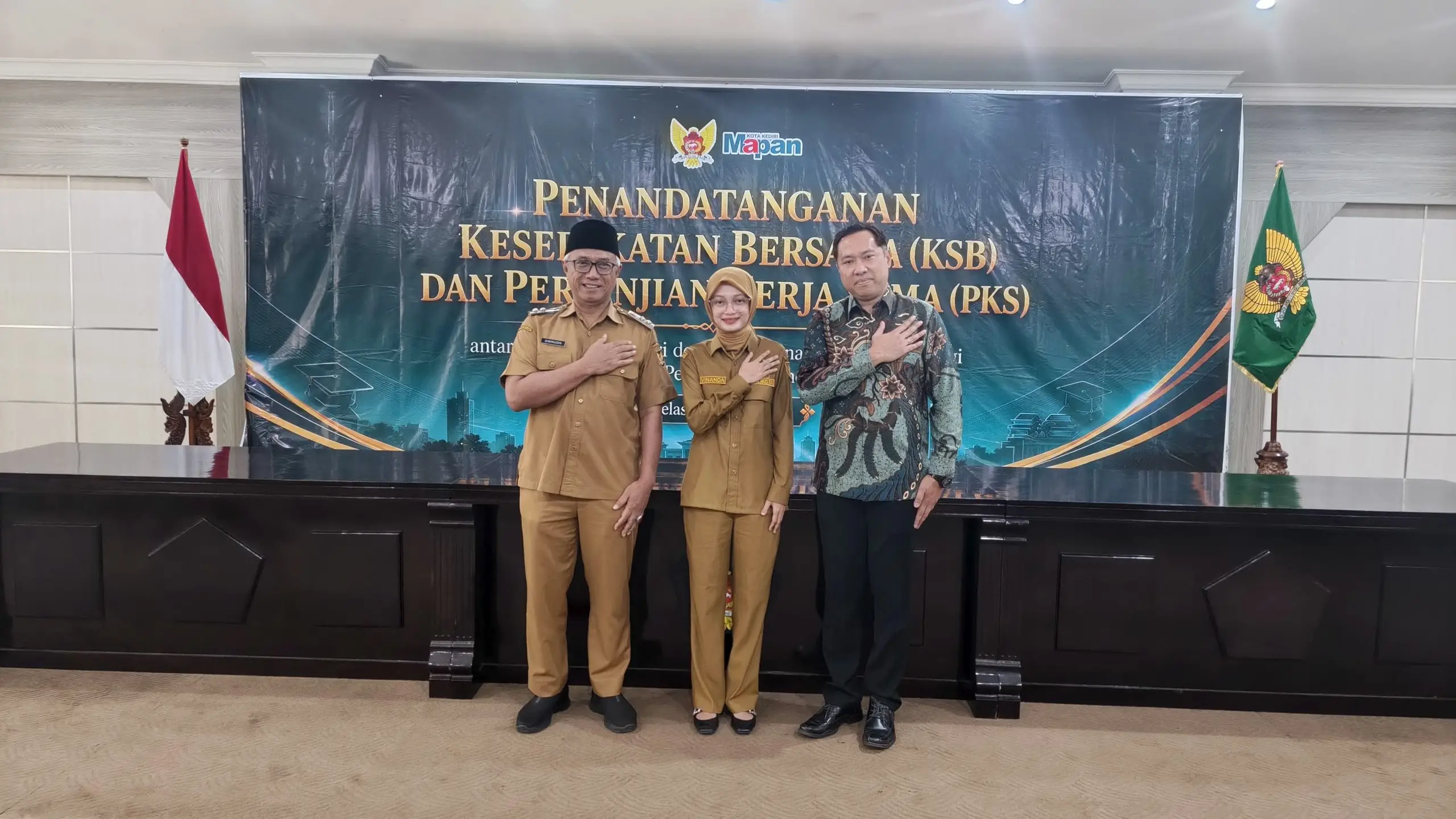 ITN Malang jalin kerja sama dengan Pemerintah Kota Kediri. Foto/dok. ITN Malang