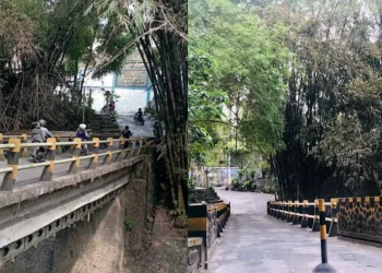 Jembatan Bunul, Salah Satu Jalan Alternatif di Kota Malang Khusus Pejalan Kaki dan Kendaraan Roda Dua (Foto: Google Maps)