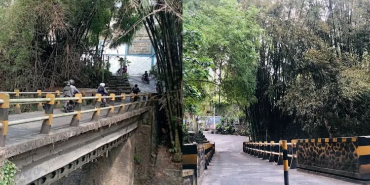 Jembatan Bunul, Salah Satu Jalan Alternatif di Kota Malang Khusus Pejalan Kaki dan Kendaraan Roda Dua (Foto: Google Maps)