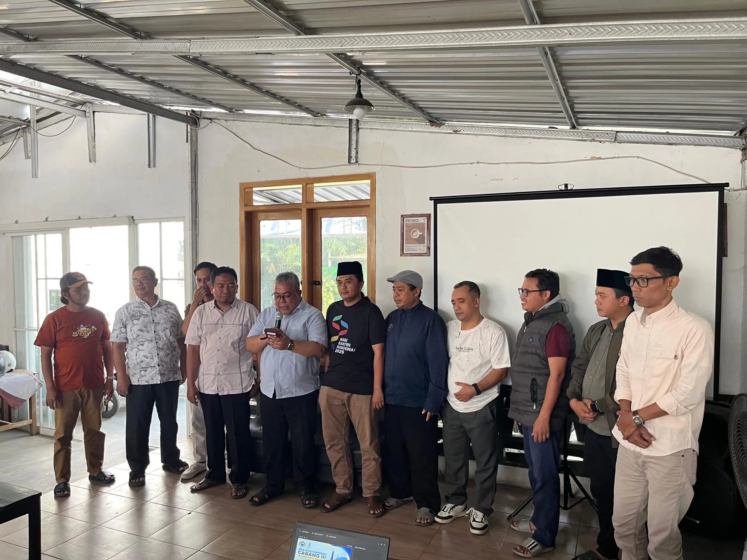 Kick off Muscab IKA PMII Kota Malang. Foto/dok
