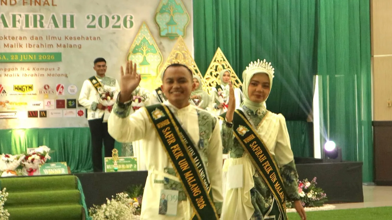 Duta terpilih Safir-Safirah 2026 FKIK UIN Maliki Malang. Foto: Dok.
