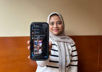 Rachel Ruwaida, mahasiswa UB yang raih cuan melalui Komunitas UB Mager (Foto: Nathasya Amalia)