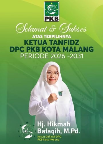 Ketua DPC PKB Kota Malang, Himah Bafaqih (Instagram PKB Kota Malang)