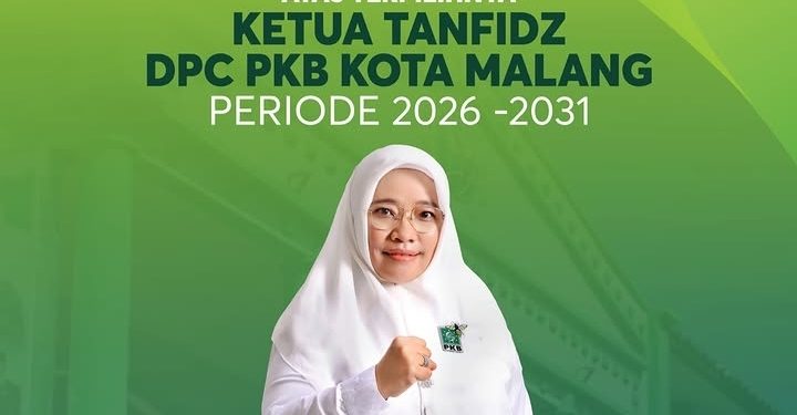 Ketua DPC PKB Kota Malang, Himah Bafaqih (Instagram PKB Kota Malang)