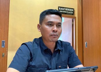 Kasat Reskrim Polres Batu AKP Zaenal Arifin dalam kasus pengeroyokan. Foto: Azmy
