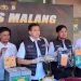 Polisi menunjukkan sebagian barang bukti yang diamankan selama Juni 2026. Foto: Aisyah Nawangsari Putri