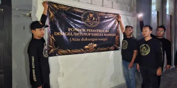 Yakuza Maneges segel pondok pesantren Kiai cabul