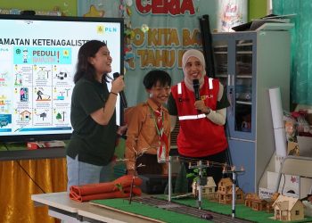 Sosialisasi PLN UP3 Malang dalam rangka Hari Lingkungan Hidup Sedunia. Foto/dok