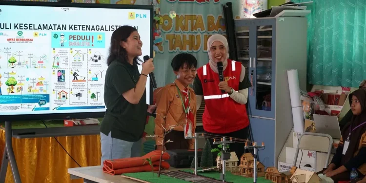 Sosialisasi PLN UP3 Malang dalam rangka Hari Lingkungan Hidup Sedunia. Foto/dok