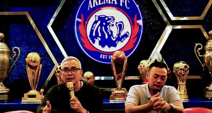 Arema FC ajukan keberatan perihal pendaftaran logo singa bertindik oleh pihak lain. /Foto: Dok. Arema FC