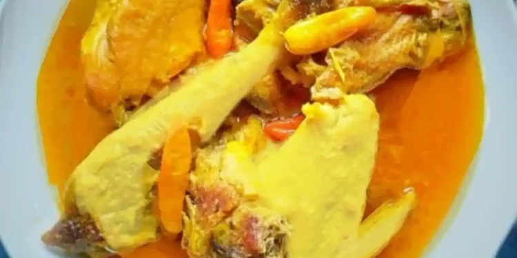 Ayam lodho di Kota Malang