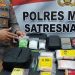 Barang bukti berupa sabu dan pil ekstasi yang berhasil diamankan polisi. Foto: Polres Malang