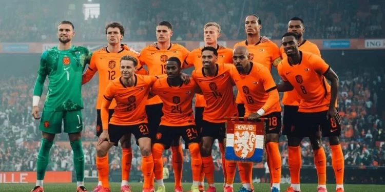 pemain Belanda vs Jepang