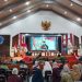 Rektor Unikama, Prof. Dr. Sudi Dul Aji, M.Si., memaparkan orasi ilmiahnya. (Foto/M Sholeh)