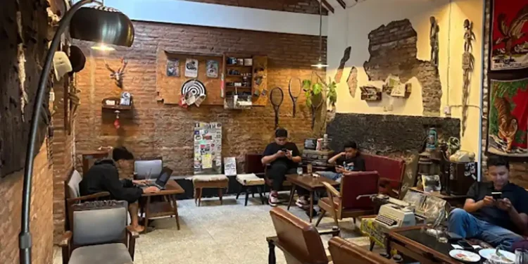 Cafe vintage di Malang