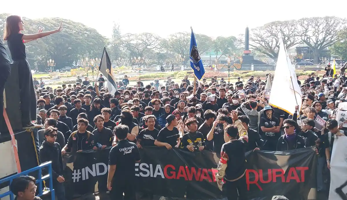 Aksi Demo Mahasiswa