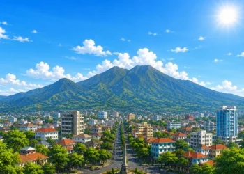 Prakiraan cuaca Malang, khususnya di wilayah Kota Malang pada Senin, 22 Juni 2026 diperkirakan dalam kondisi cerah. /Foto: Ilustrasi dibuat dengan AI