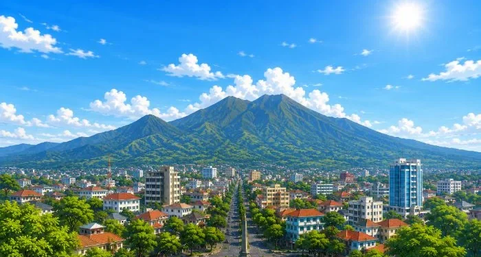 Prakiraan cuaca Malang, khususnya di wilayah Kota Malang pada Senin, 22 Juni 2026 diperkirakan dalam kondisi cerah. /Foto: Ilustrasi dibuat dengan AI