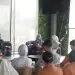 Wakil Rektor II Unikama, Irma Tyasari, SE, S.Pd, MM, Ak, CA, CPA, CRA, Ph.D memaparkan materi soal ekonomi sirkuler dalam mengolah limbah sampah makanan. (Foto/M Sholeh)