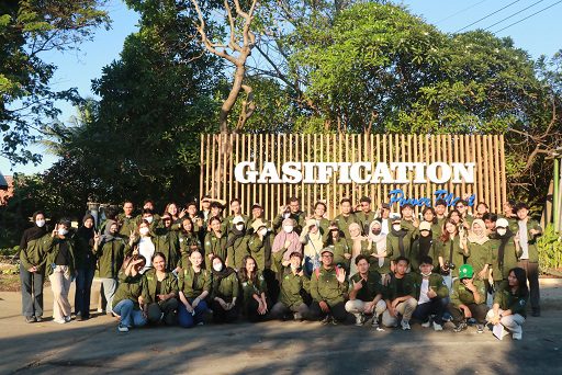 Mahasiswa ITN Malang di ePLTSa Bnowo Surabaya. Foto/dok. ITN Malang