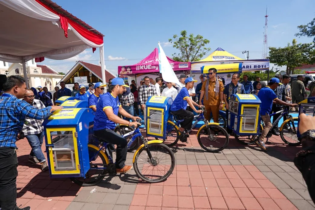 Kemensos dan Sari Roti kolaborasi ciptakan peluang usaha bagi penerima Bansos. Foto/dok