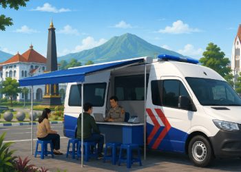Jadwal SIM Keliling Malang untuk bulan Juni 2026 yang dipusatkan di dua lokasi. /Foto: ilustrasi dibuat dengan AI