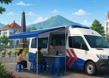 Jadwal SIM Keliling Malang untuk bulan Juni 2026 yang dipusatkan di dua lokasi. /Foto: ilustrasi dibuat dengan AI