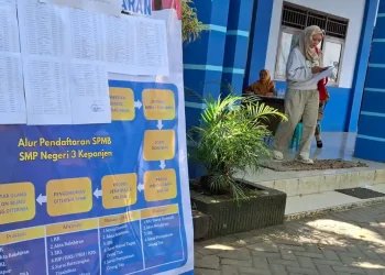 Daftar ulang SMP Negeri Kepanjen