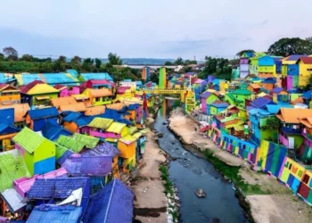 7 Spot Menarik di Sepanjang Sungai Brantas Malang, dari Kampung Warna-Warni hingga Hidden Gem Pipir Lèpèn