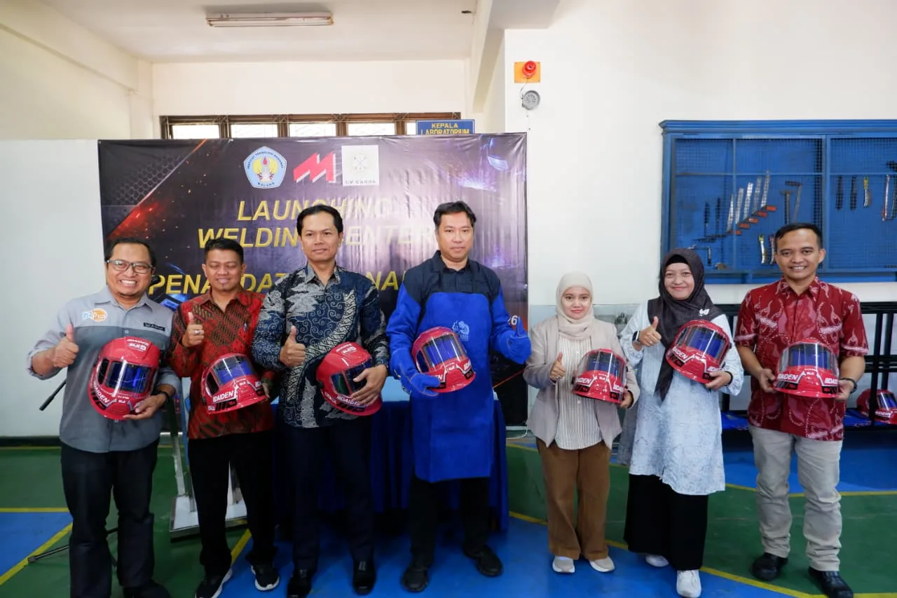 ITN Malang meluncurkan fasilitas Welding Center. Foto/dok