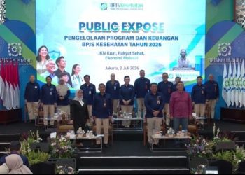 BPJS Kesehatan sampaikan capaian kinerja dalam agenda Public Expose, peserta program JKN tercatat 282,7 juta jiwa. /Foto: Dok. BPJS Kesehatan