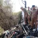 Bupati Malang, Sanusi (topi hitam) meninjau lahan di sekitar Pasar Turen yang terdampak kebakaran. Foto: Pemkab Malang