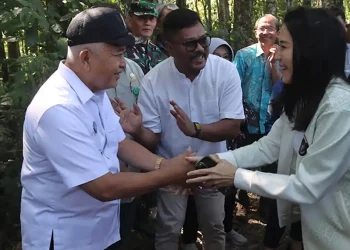 Bupati Sanusi Dampingi Wamen PPPA Bahas Penguatan Ekonomi Hijau Berbasis Bambu di Ngantang