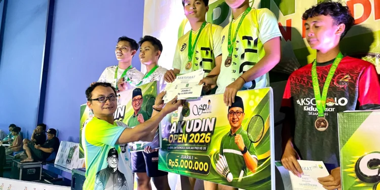Cak Udin Open 2026 Berakhir, Lahirkan Bintang Bulutangkis dari Malang Raya